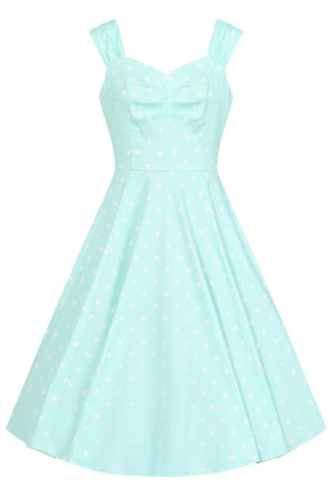 Thea Polka Dot Swing Dress